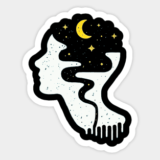 Cosmic Human Sticker